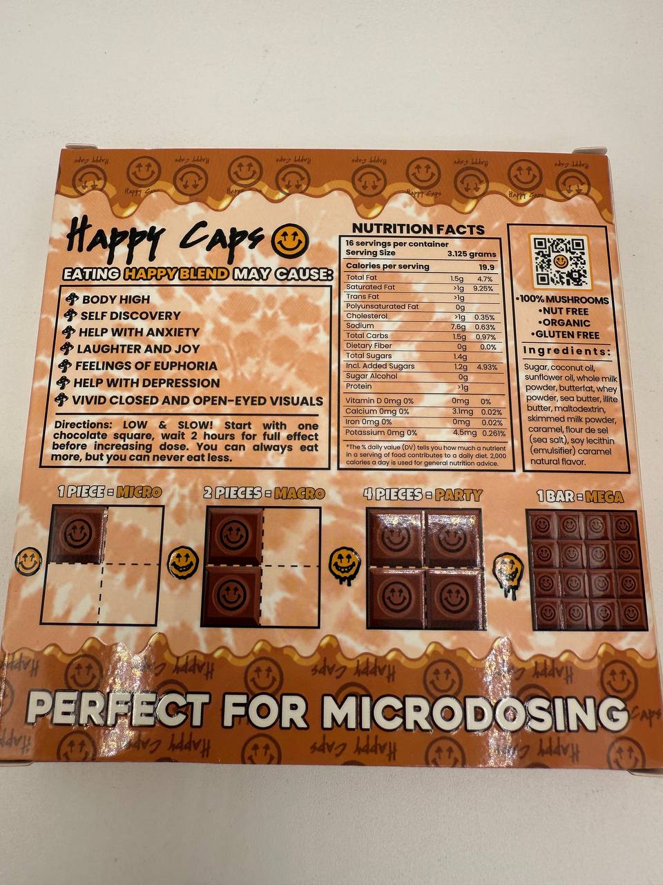 Happy Caps - Mushroom Chocolate