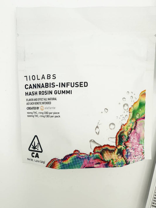 710  labs live rosin gummy’s