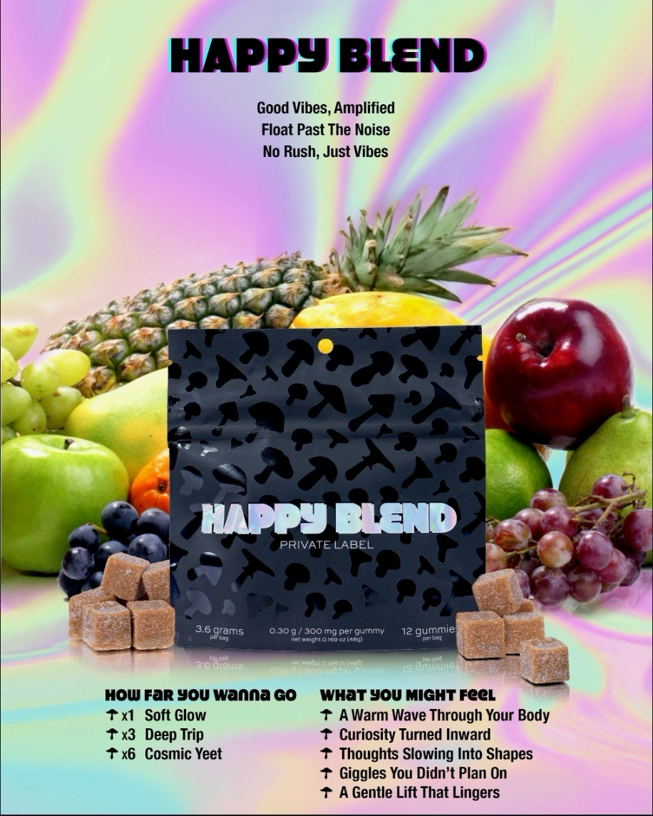 HAPPY BLEND SHROOM GUMMYS