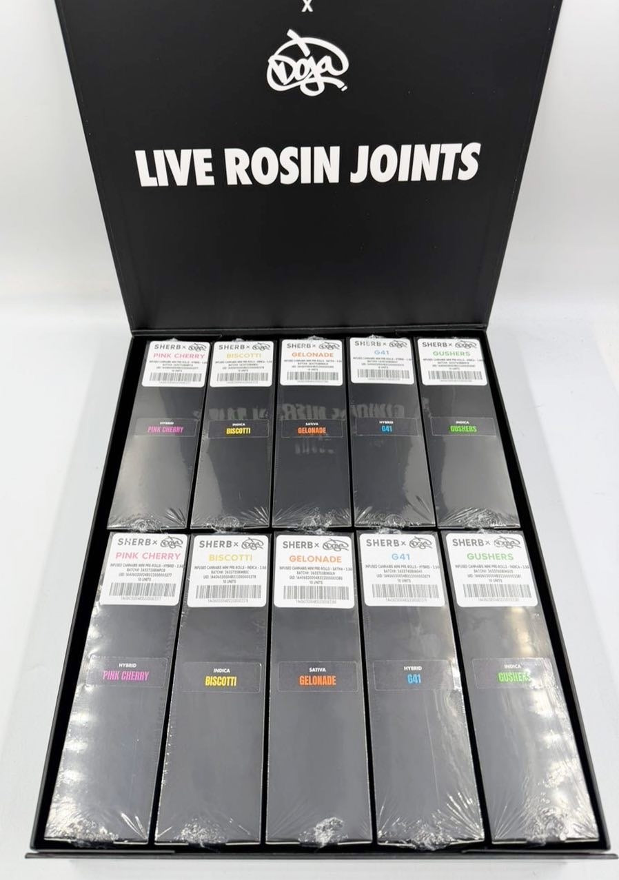 SHERBINSKI X DOJA LIVE ROSIN JOINTS