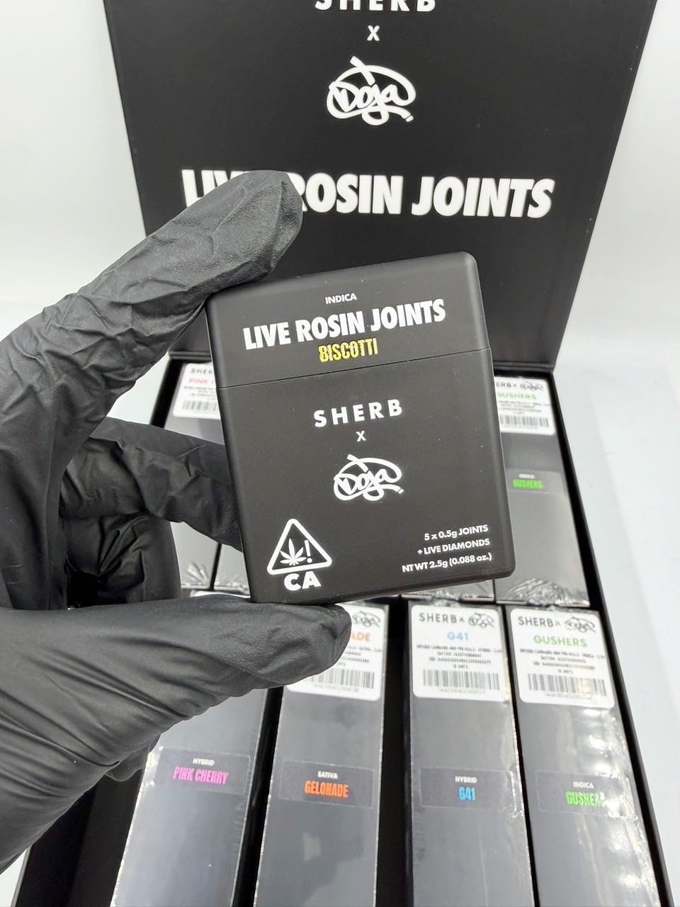 SHERBINSKI X DOJA LIVE ROSIN JOINTS