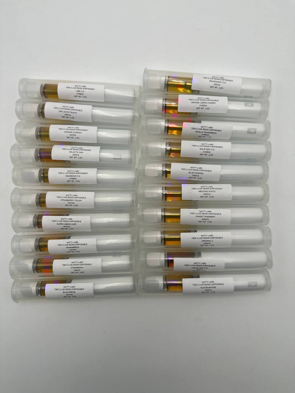 Natty Lab 2G Live Resin Dispos